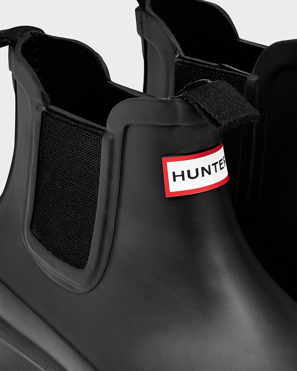 Kids Hunter Original Big - Chelsea Boots Black - 6238-GPZAI